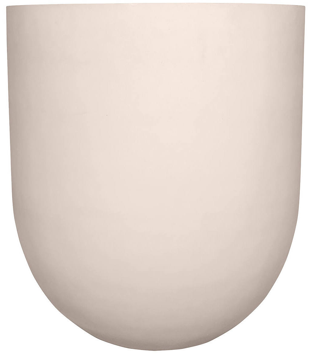 Pottery Pots Kvetináč Jumbo Lex, farba prírodná biela, viac veľkostí - PotteryPots Veľkosť: S - ø 80 cm | v. 88 cm