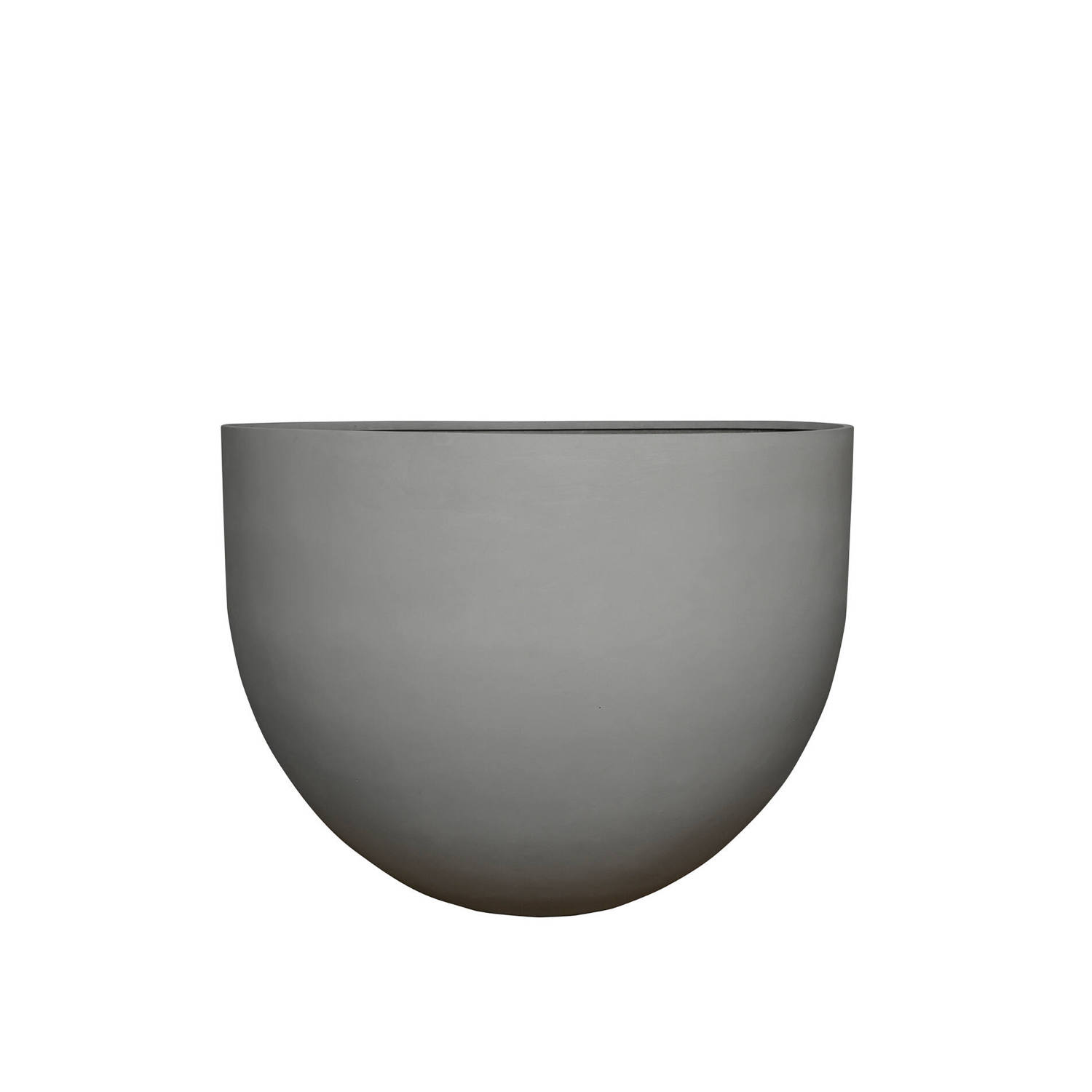 Pottery Pots Kvetináč Jumbo Mila, farba hmlavo šedá, viac veľkostí - PotteryPots Veľkosť: M - ø 100 cm | v. 76 cm