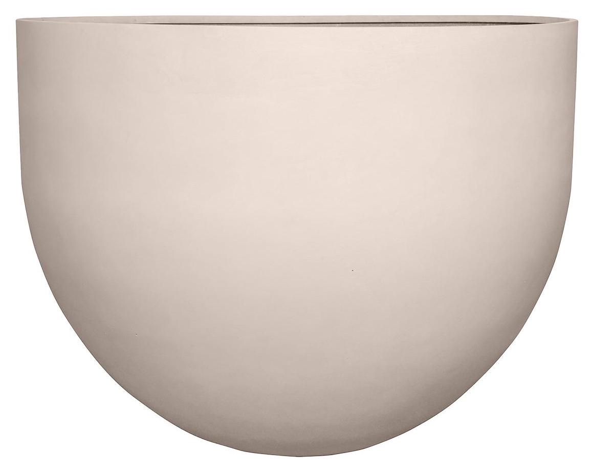 Pottery Pots Kvetináč Jumbo Mila, farba prírodná biela, viac veľkostí - PotteryPots Veľkosť: M - ø 100 cm | v. 76 cm