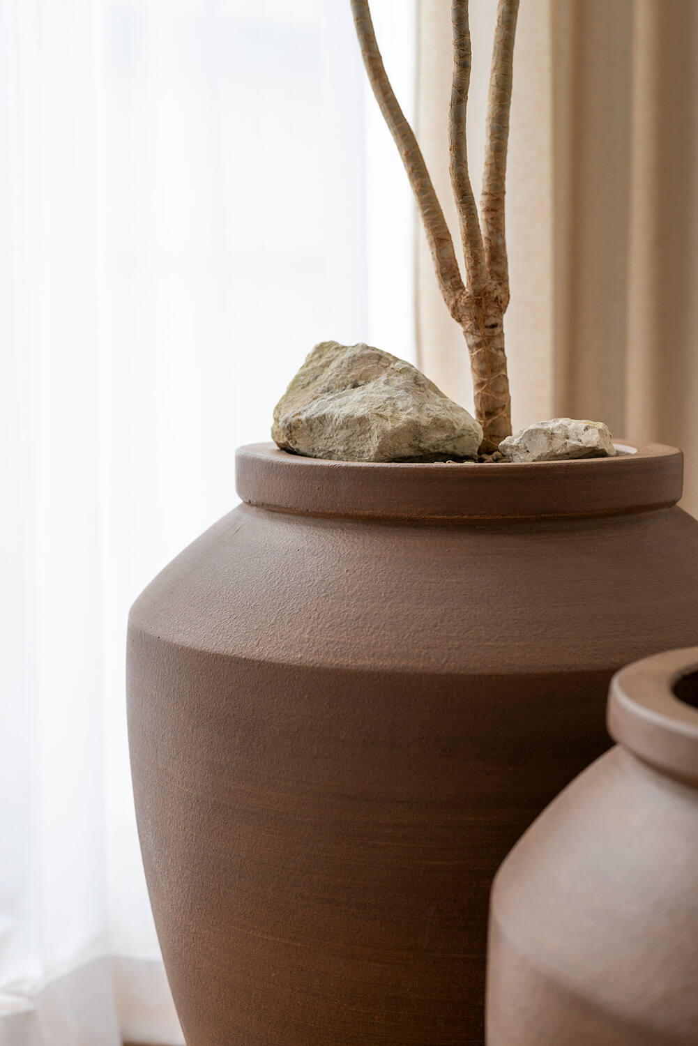 Pottery Pots Kvetináč Dafni, farba koreňovo hnedá, viac veľkostí - PotteryPots Veľkosť: M - ø 40 cm | v. 60 cm
