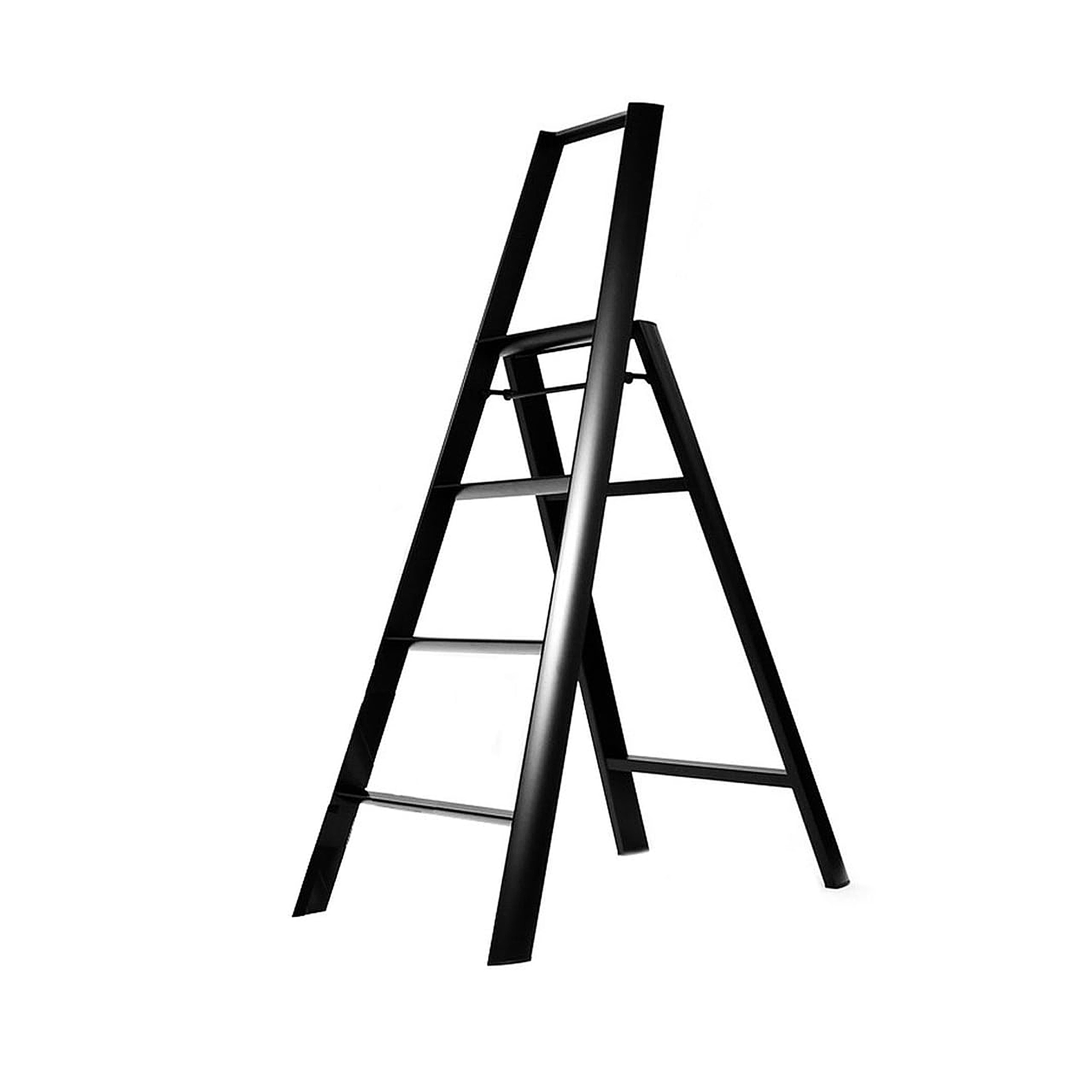 E-shop Schodíky veľké, 4 schody, čierne - Lucano