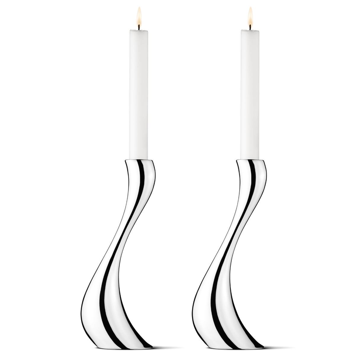 Svietnik Cobra 24 cm set 2 ks - Georg Jensen