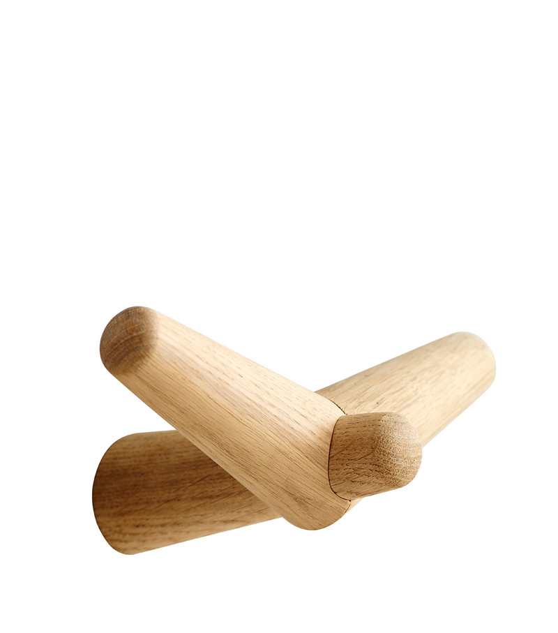 E-shop Nástěnný vešiak "Tail Wing", stredný, 2 varianty - Woud Varianta: svetlý dub