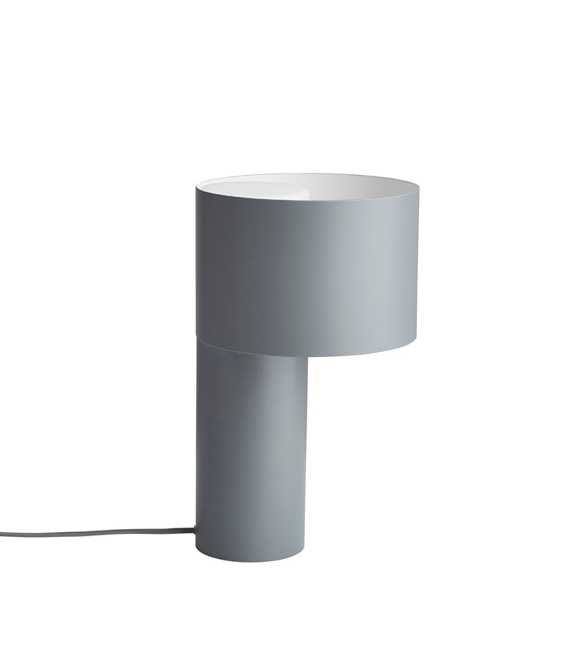 E-shop Stolná lampa "Tangent", 3 varianty - Woud Varianta: chladne sivý kov