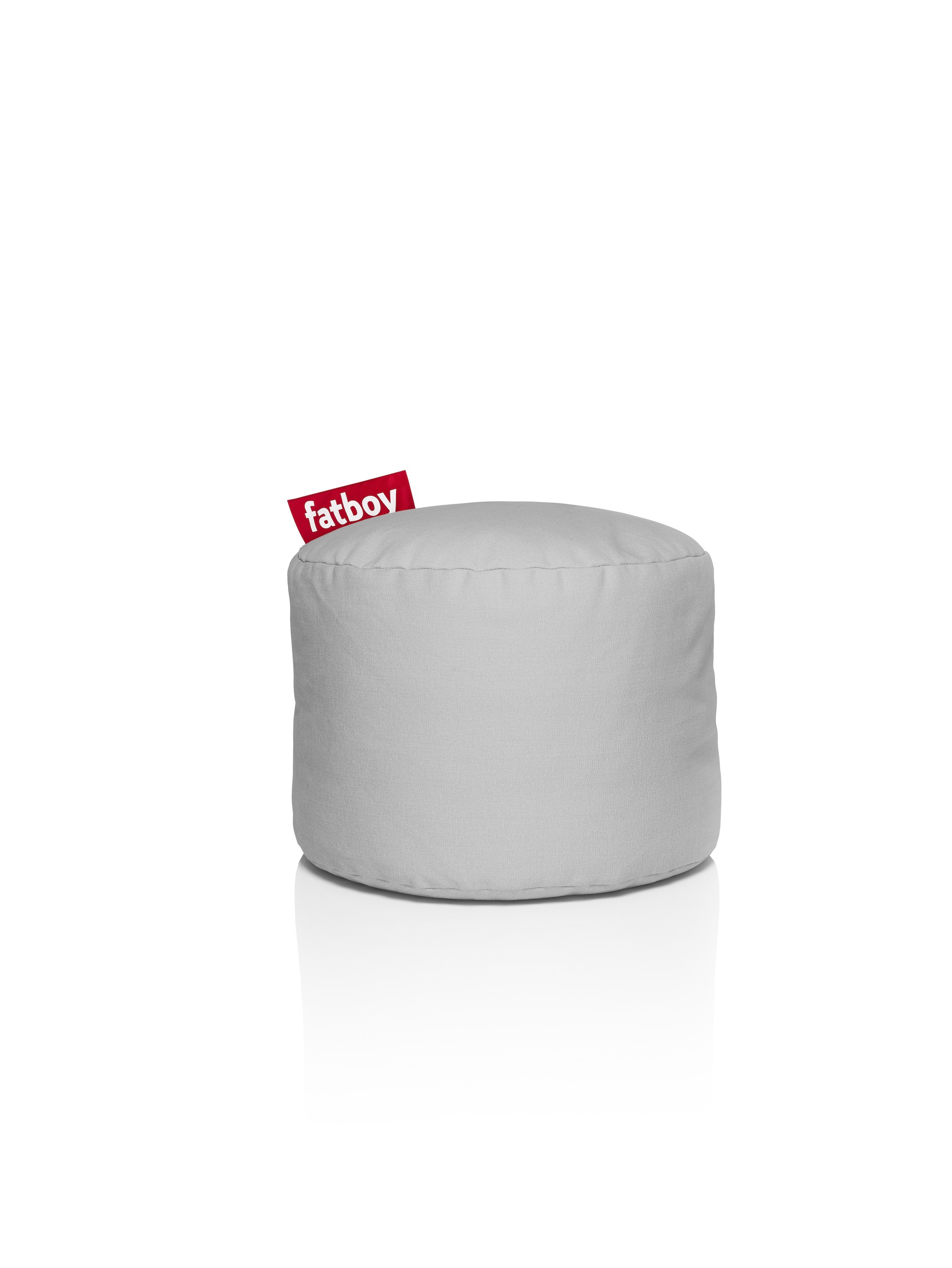 E-shop Fatboy Sedací vak / puf "point stonewashed", 10 variantov - Fatboy® Farba: silver grey