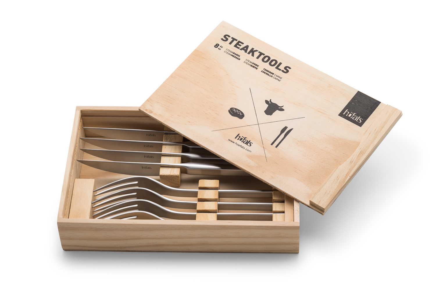 E-shop Steakové príbory Steaktools - Höfats