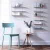 Woud Coupe Vertical Shelf weiss Ambiente