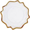 Klubový tanier, zlaté lemovanie