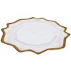 Klubový tanier, zlaté lemovanie