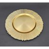 Zlatý plastový klubový podtanier