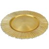 Zlatý plastový klubový podtanier