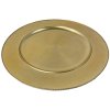 Zlatý plastový klubový podtanier