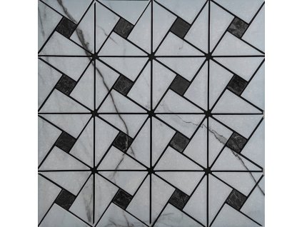 Samolepiaci obklad 30x30cm Mramor šedý mozaika PT-913