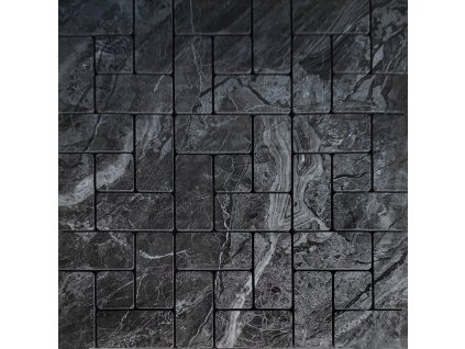 Samolepiaci obklad 30x30cm Mramor čierny PT-909