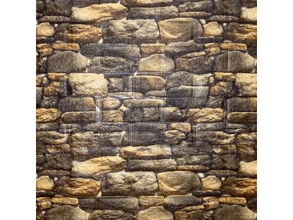 3D nástenný panel 70x77x0,5cm Stará tehla Multi Mat 060