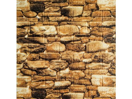 3D nástenný panel 70x77x0,5cm stará tehla Multi 060