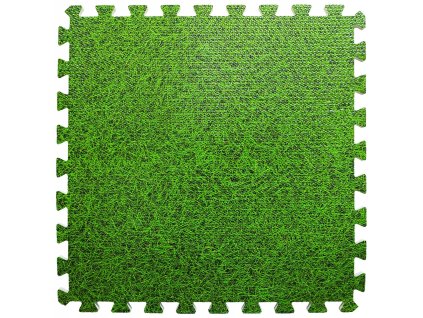 Podlaha Puzzle 60x60cm imitácia trávy