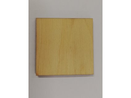 Dřevěný výřez čtverec 5cm