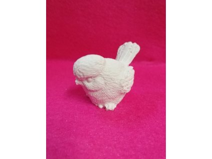 Odlitek dekorace 5x5,5cm ptáček