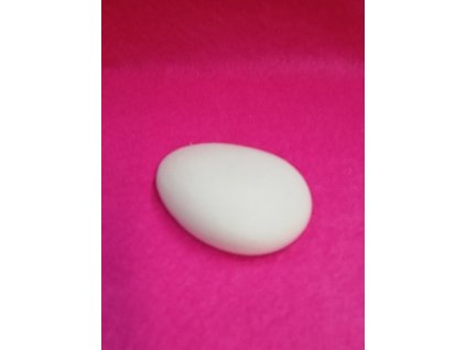 Odlitek dekorace možné další tvoření 6x4,5cm oblázek