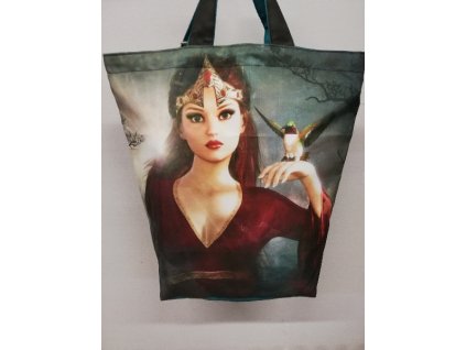 Taška nákupka digitální tisk 49 x 42 cm Fantazy víla