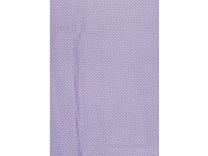 BA JI fialový bílý puntík