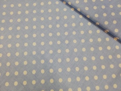 BA JI 262 bílý puntík na světle modré