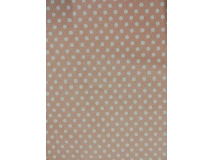 BA BS 020 bílý puntík na růžové