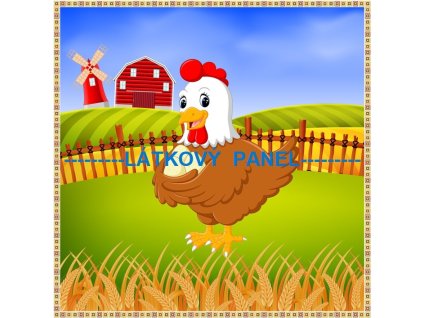 Panel bavlna - NA STATKU-194-25