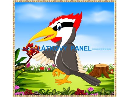 Panel bavlna - NA LOUCE-194-43