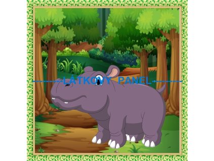 Panel bavlna - ZOO-194-77