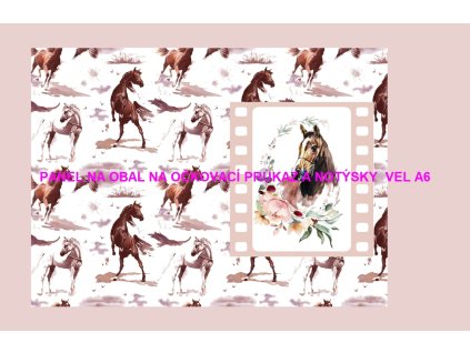 Panel bavlna - obal na očkovací průkaz nebo notýsek A6 - 228-104