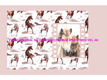 Panel bavlna - obal na očkovací průkaz nebo notýsek A6 - 228-106