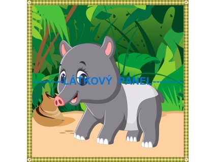 Panel bavlna - DŽUNGLE-194-108