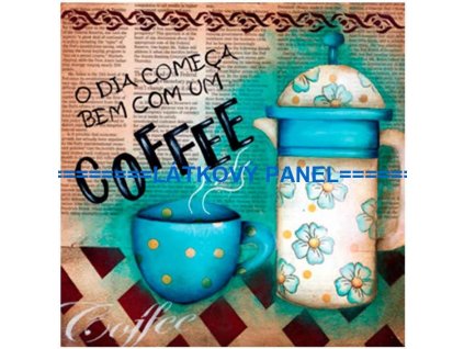 Panel bavlna - Káva - 204-16