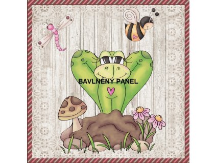 Panel bavlna - DĚTSKÉ MOTIVY-142-37