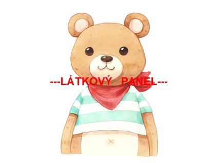 Panel bavlna - ZVÍŘÁTKA-167-748