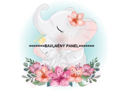 Panel bavlna - DĚTSKÉ MOTIVY-173-406