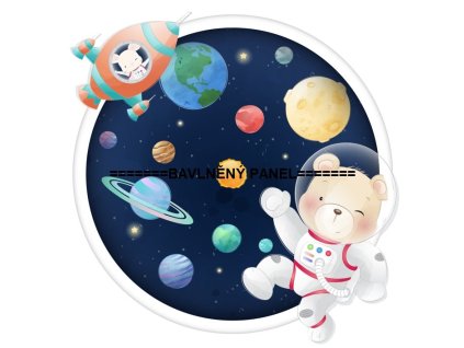 Panel bavlna - DĚTSKÉ MOTIVY-173-462