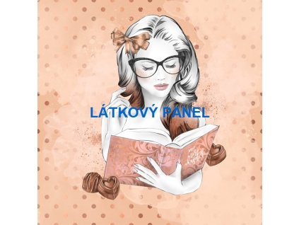 Panel bavlna - ČTENÁŘKA-144-36