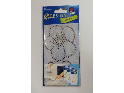 Samolepky Creative nažehlovací květina