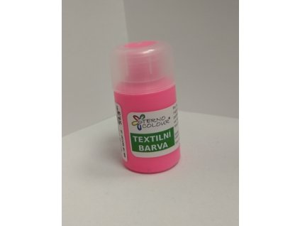 Barva na textil TERNO balení 20g neon růžový
