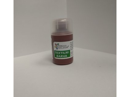 Barva na textil TERNO balení 20g červenohnědá
