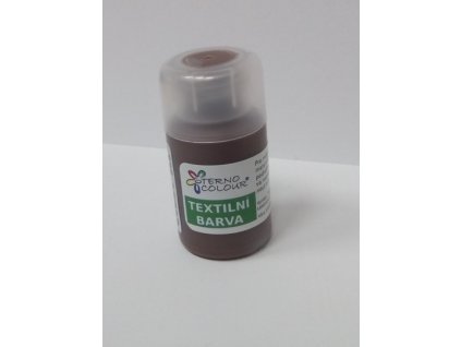 Barva na textil TERNO balení 20g čokoládová hnědá