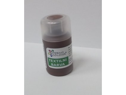 Barva na textil TERNO balení 20g hnědá