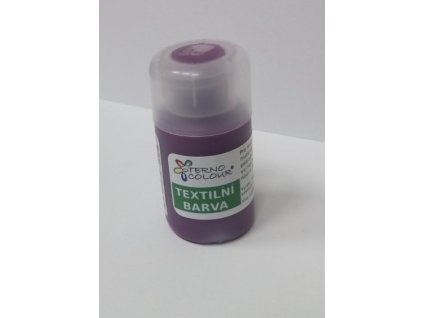 Barva na textil TERNO balení 20g tmavá fialová