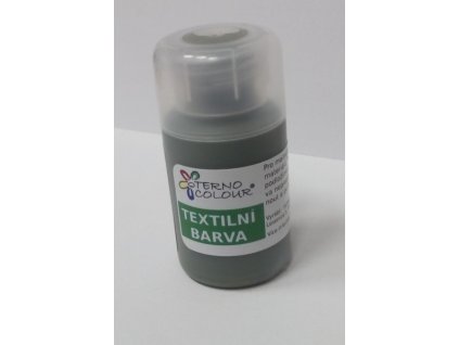 Barva na textil TERNO balení 20g olivová zelená