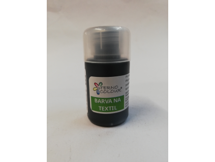 Barva na textil  20 g - odstín č.38 - černá