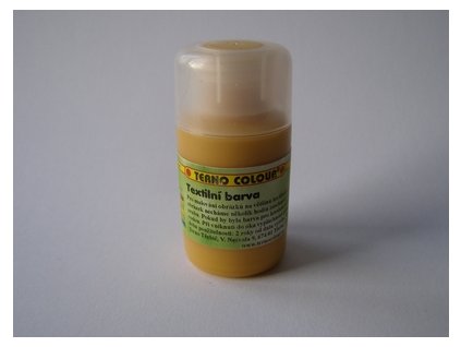 Barva na textil TERNO balení 20g medová