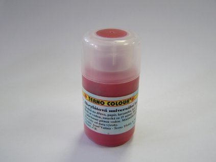 Akrylátová univerzální barva 20g karmínová